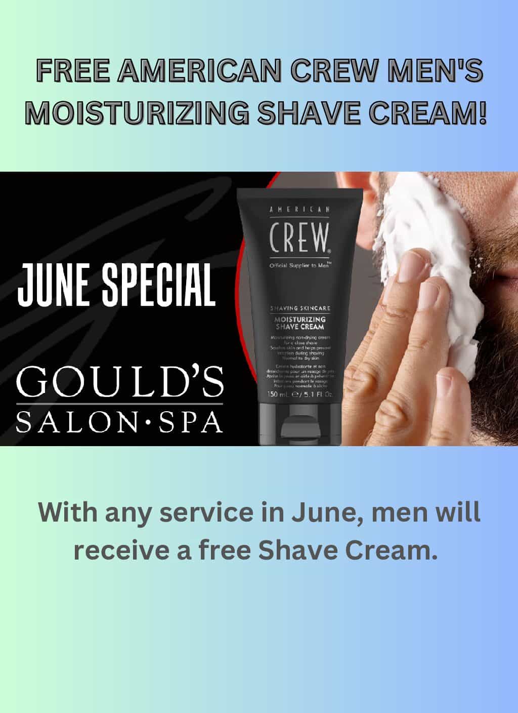 Promotions Gould's Salon Spa